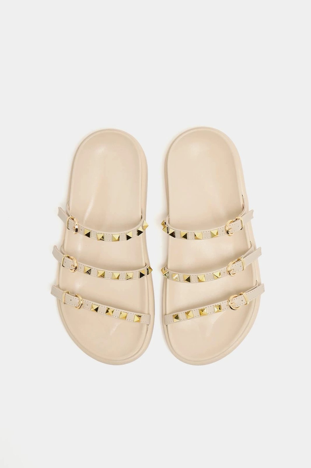 Pantofla për gra, krem, Jumeon, MK1340125YR20-003