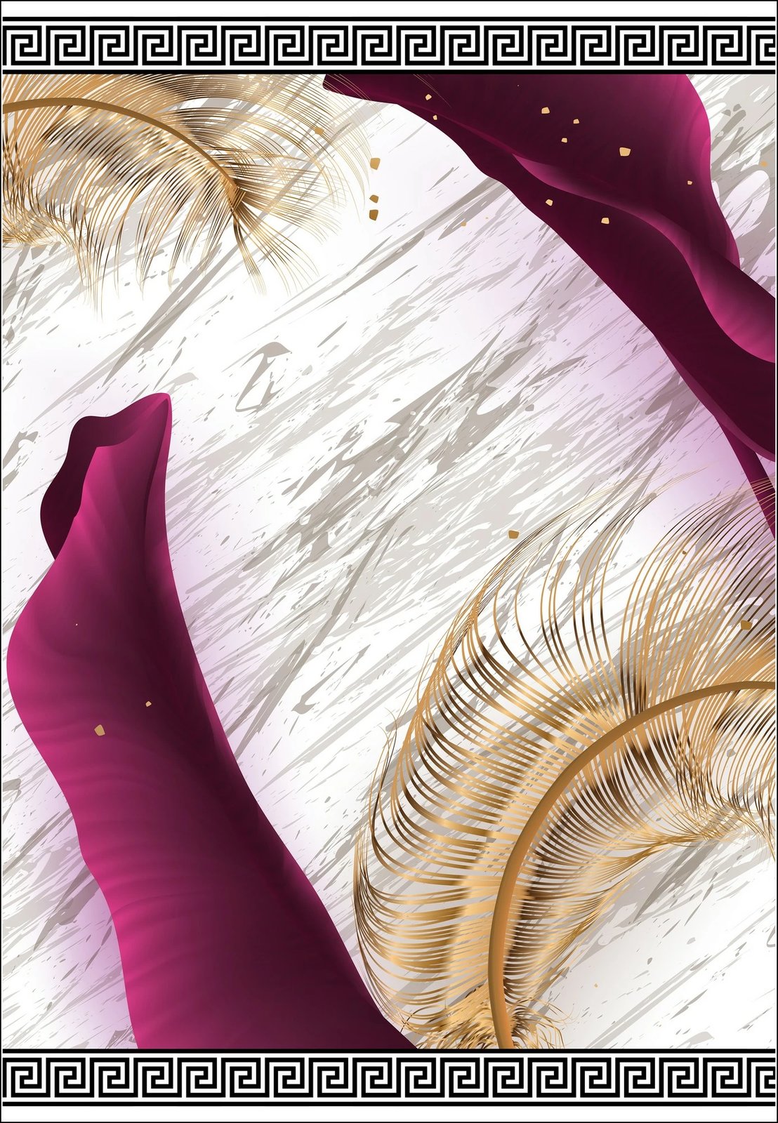 Set dy pjesësh tapetash për banjo, shumëngjyrësh, Mijolnir, CT-5093