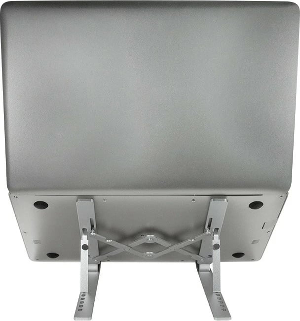 Mbajtëse laptopi e palosshme, LogiLink AA0134, për 10-16 inç, alumin, argjend