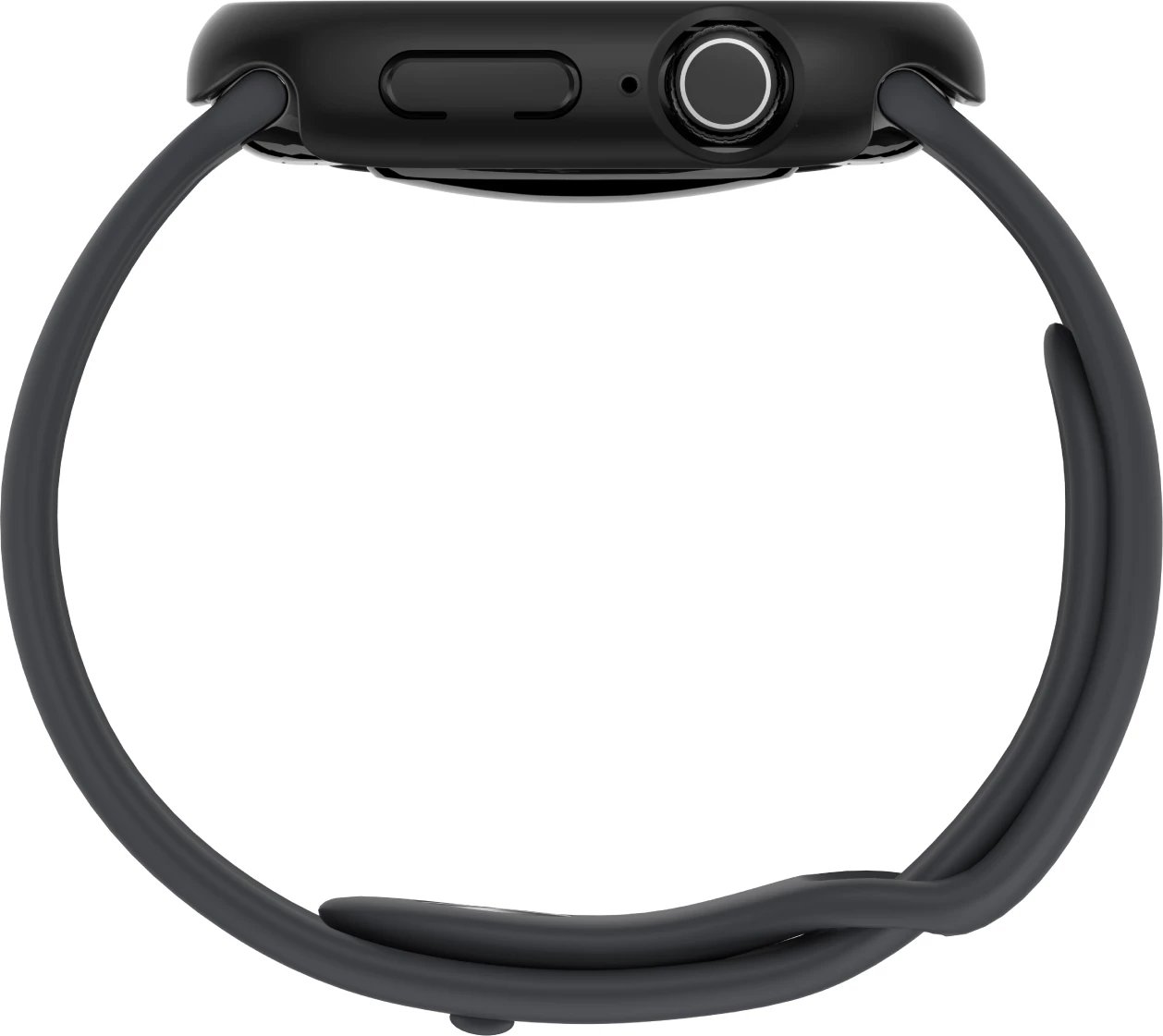 Mbështjellës smartwatch, AmazingThing Minimal, për Apple Watch Series 11 46mm, plastik, i zi