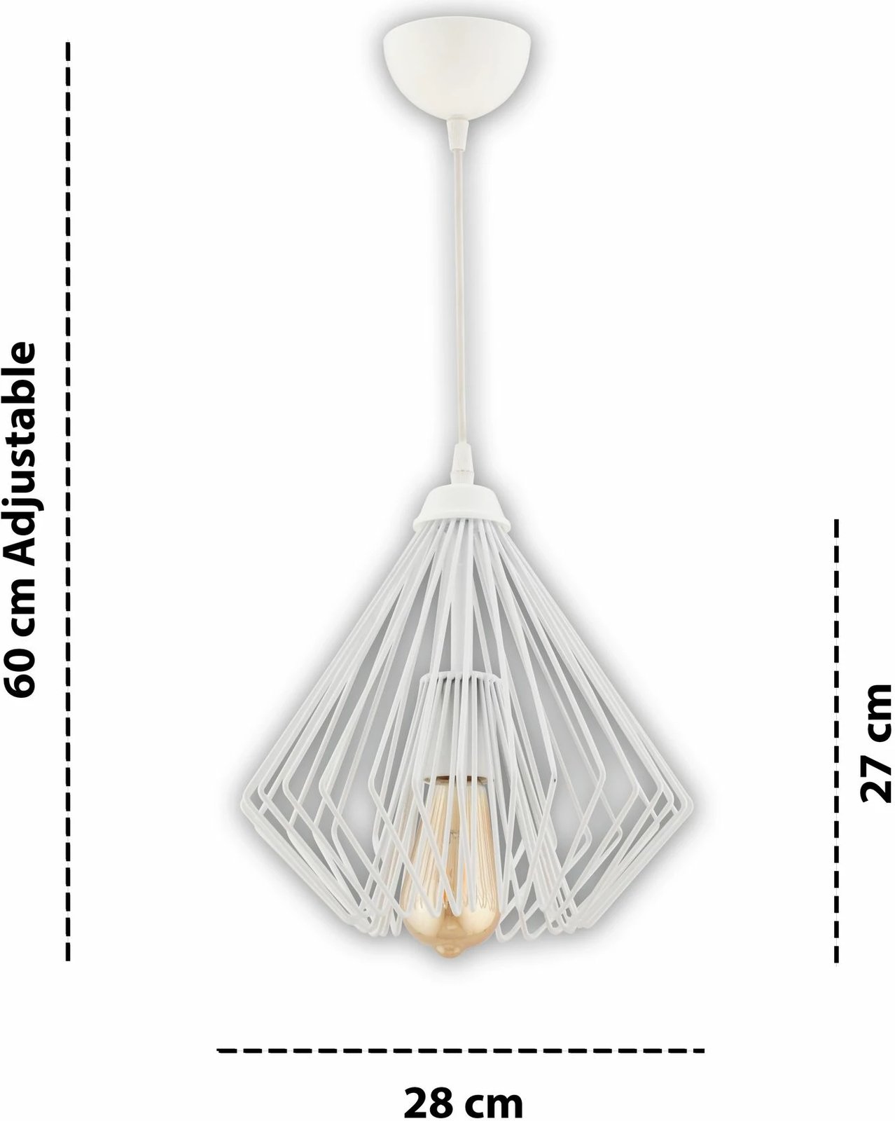 Llambë tavani Opviq, Antir, e bardhë