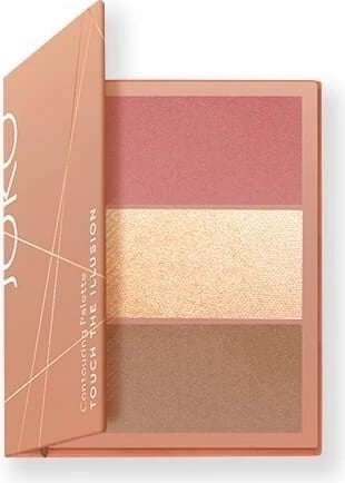 Paletë konturimi fytyre Joko Touch The Illusion Contouring Palette 3in1 03 Peach 10.5g