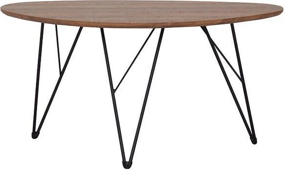 Tavolinë kafeje Nextdeco, dru, H45x90x60cm, ngjyrë kafe