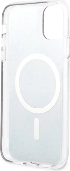Mbështjellës Guess GUHMN61H4STK për iPhone 11 6.1", 4G MagSafe, i zi Mbështjellës Guess GUHMN61H4STK për iPhone 11 6.1", 4G MagSafe, i zi