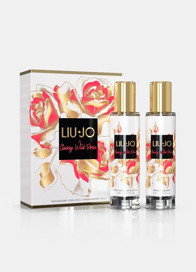 Set Classy Wild Rose Sprej i pafumosur + Losion për trup 