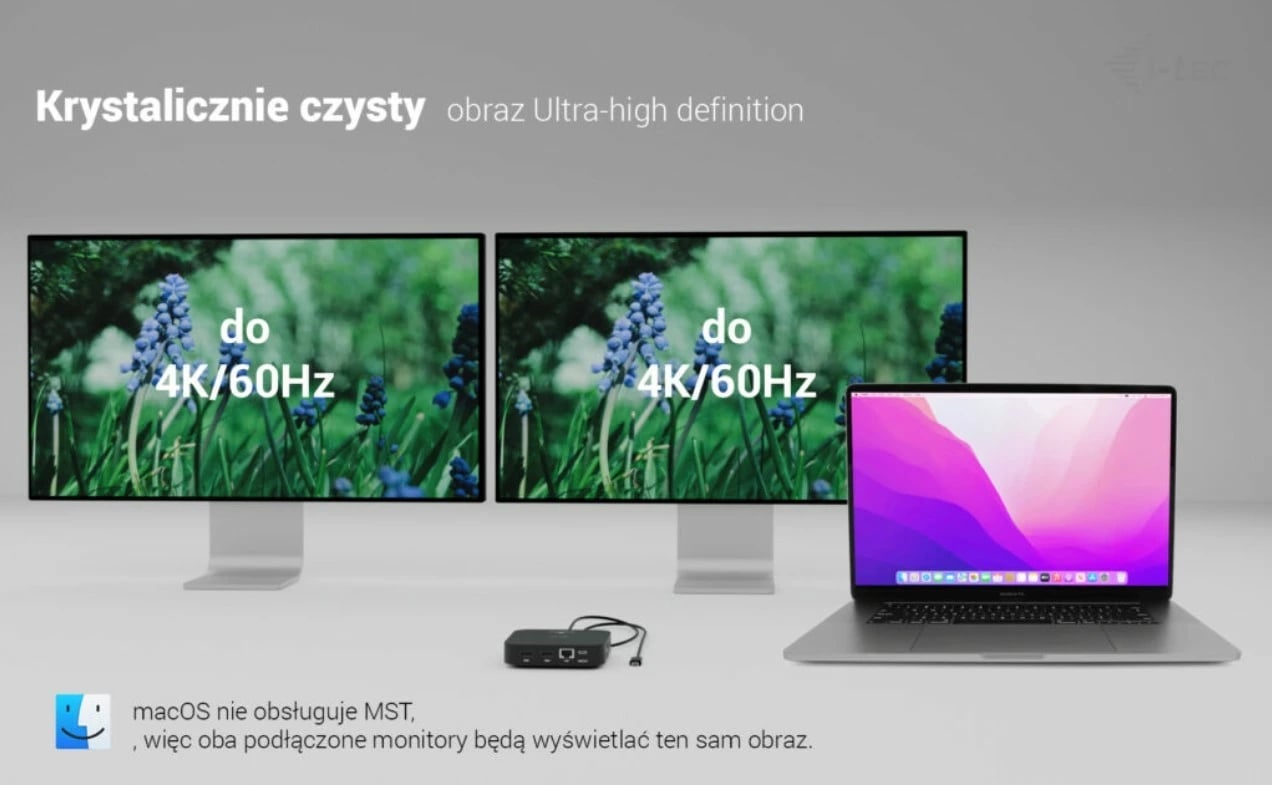 Kasë i-tec C31DUALHDMIDPD100 me 2x HDMI, USB-C Dock, 100W, e zezë Kasë i-tec C31DUALHDMIDPD100 me 2x HDMI, USB-C Dock, 100W, e zezë