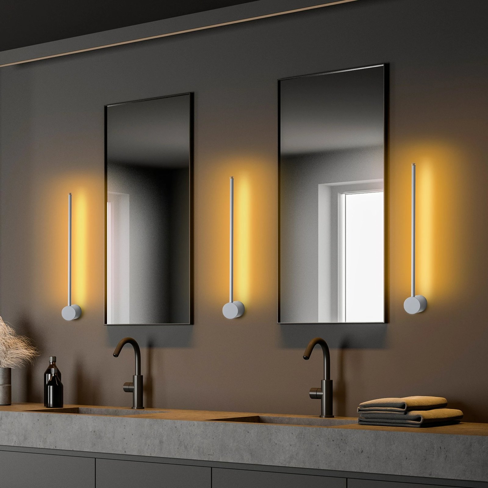 Llambë muri Opviq, Sword - 13481, ngjyrë gri