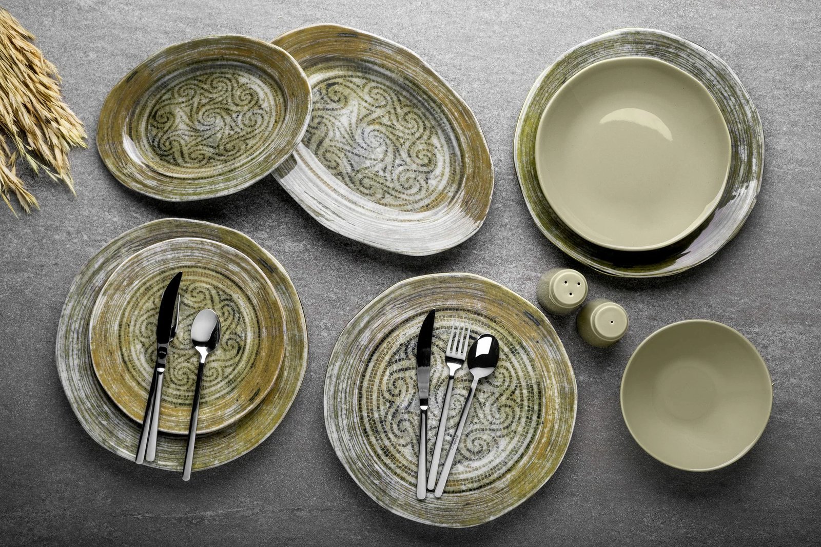 Set enësh për drekë, 29 copë, Hermia Concept, 58YMT000719