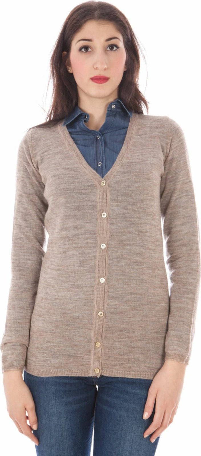 Xhemper për femra FRED PERRY, bezhë