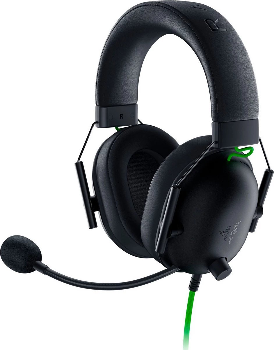 Kufje gaming Razer BlackShark V2 X RZ04-04570100-R3M1, me mikrofon, over-ear, me kabllo, e zezë