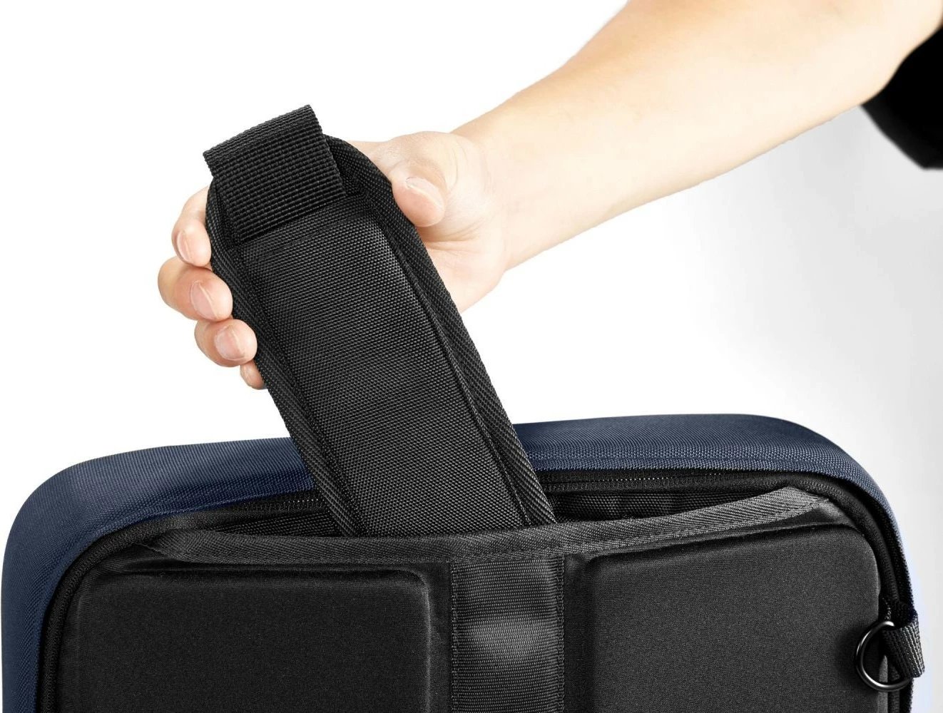 Çantë shpine/aktovka XD DESIGN BOBBY BIZZ 2.0, për laptop 16", navy blue