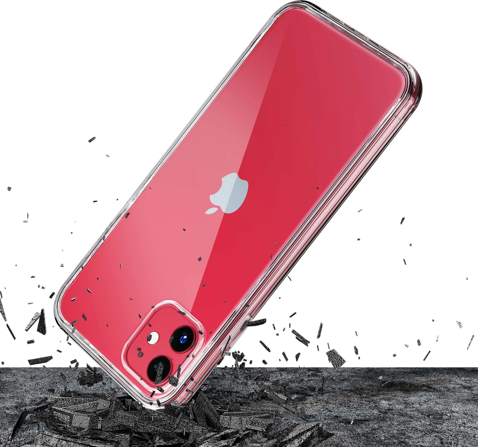 Mbështjellës 3mk Clear Case për Apple iPhone 11, Transparent Mbështjellës 3mk Clear Case për Apple iPhone 11, Transparent