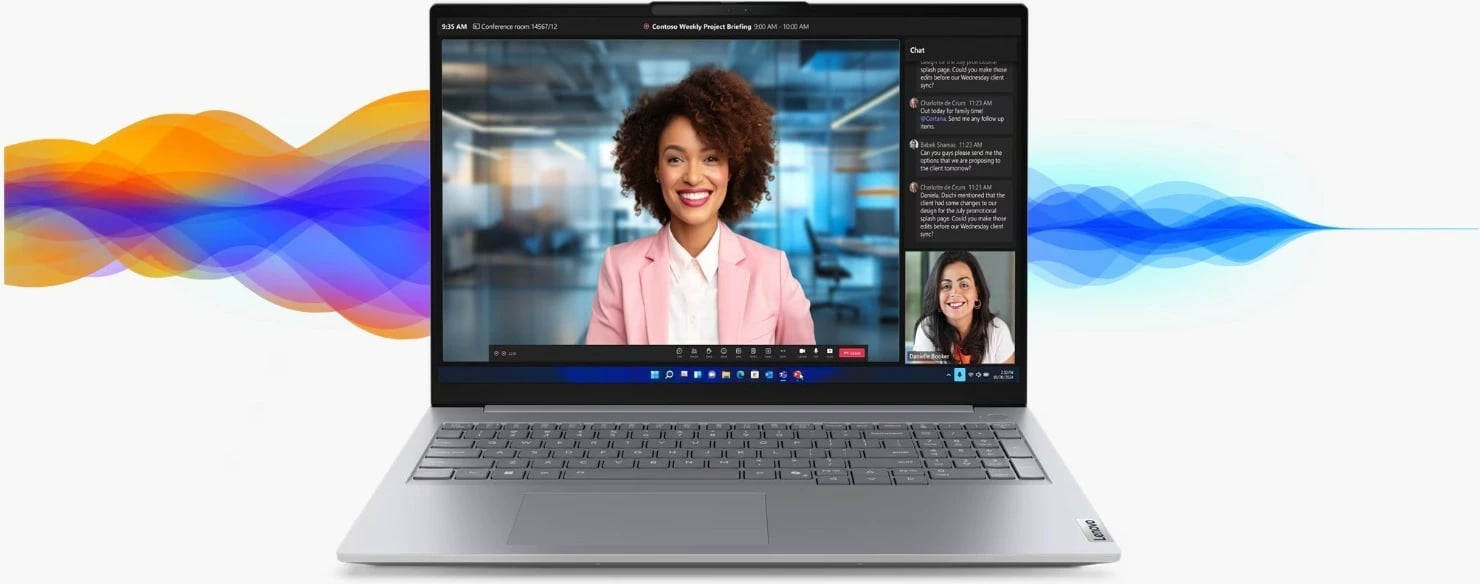 Laptop Lenovo ThinkBook 16 G8 IAL, Intel Core Ultra 7 255H, 32 GB RAM, 1 TB SSD, 16.0", Gri