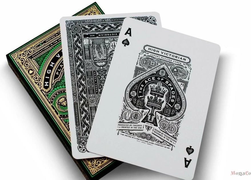 Letra loje Bicycle High Victorian nga Theory 11, Universal, e gjelbër