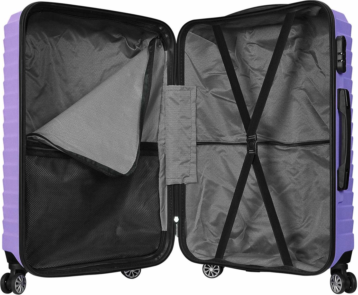 Valixhe e madhe, ngjyrë vjollcë, Zoozie Bags, Wexta Wx-1001