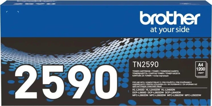 Toner Brother TN-2590, i zi, 1200 faqe