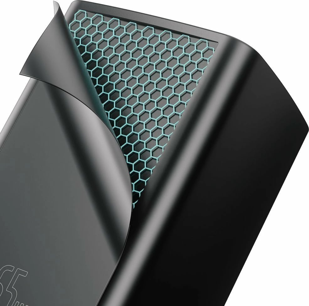 Karikues i shpejtë Baseus GaN2 Lite, 65W, USB/USB-C, i zi