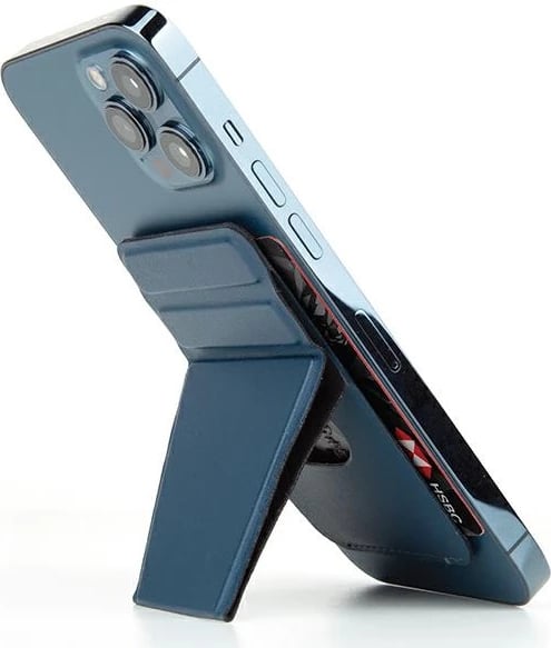 Mbështjellës magnetik për telefon UNIQ Lyft, mbajtës kartelash, Blu