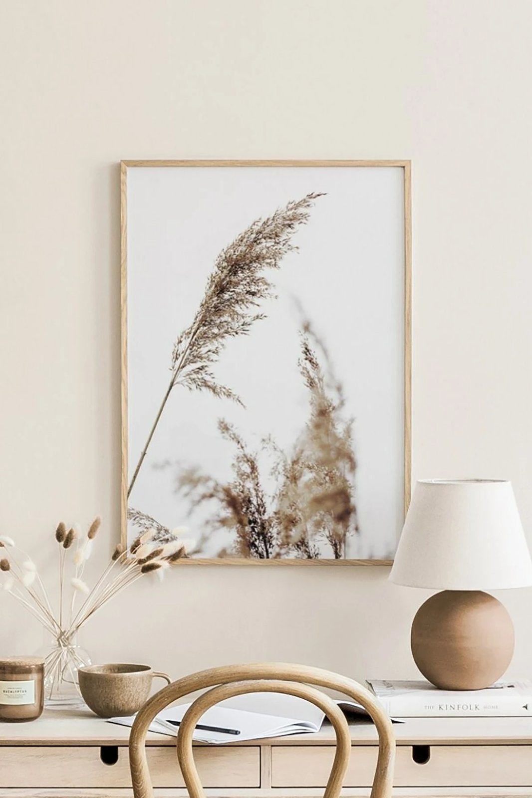 Pikturë dekorative me kornizë, Wallity, Tekhamcerceve112, shumëngjyrëshe, 33x48cm