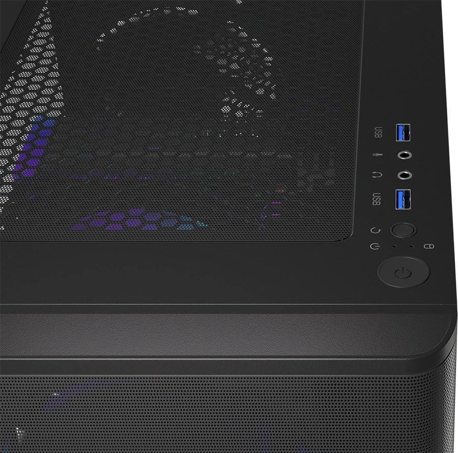 Kasë Endorfy Ventum 200 Air, Midi Tower, ATX, xham i temperuar, e zezë Kasë Endorfy Ventum 200 Air, Midi Tower, ATX, xham i temperuar, e zezë
