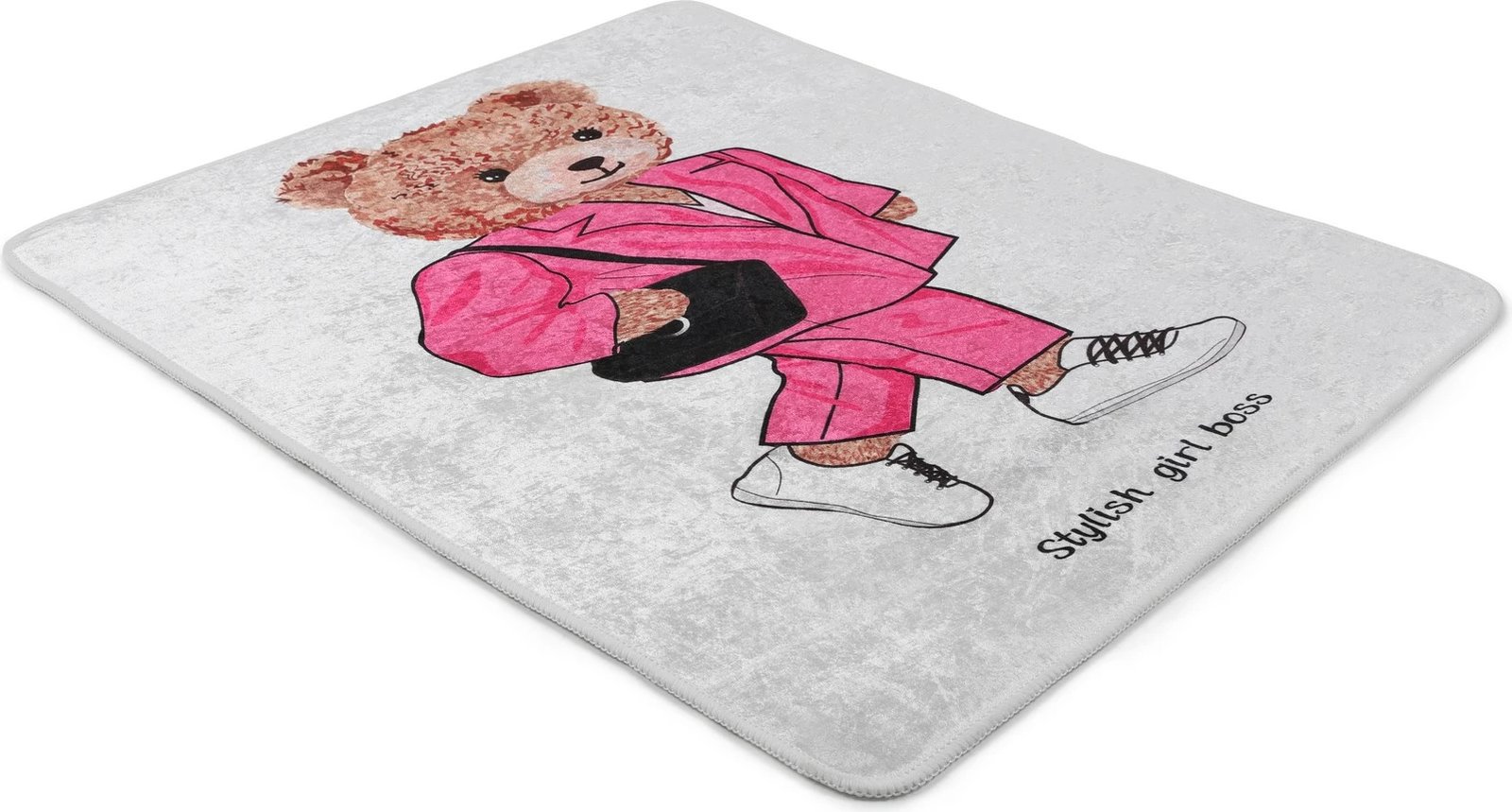 Tapet për banjo Mijölnir, Boss Girl Djt, shumëngjyrësh, 80x100cm