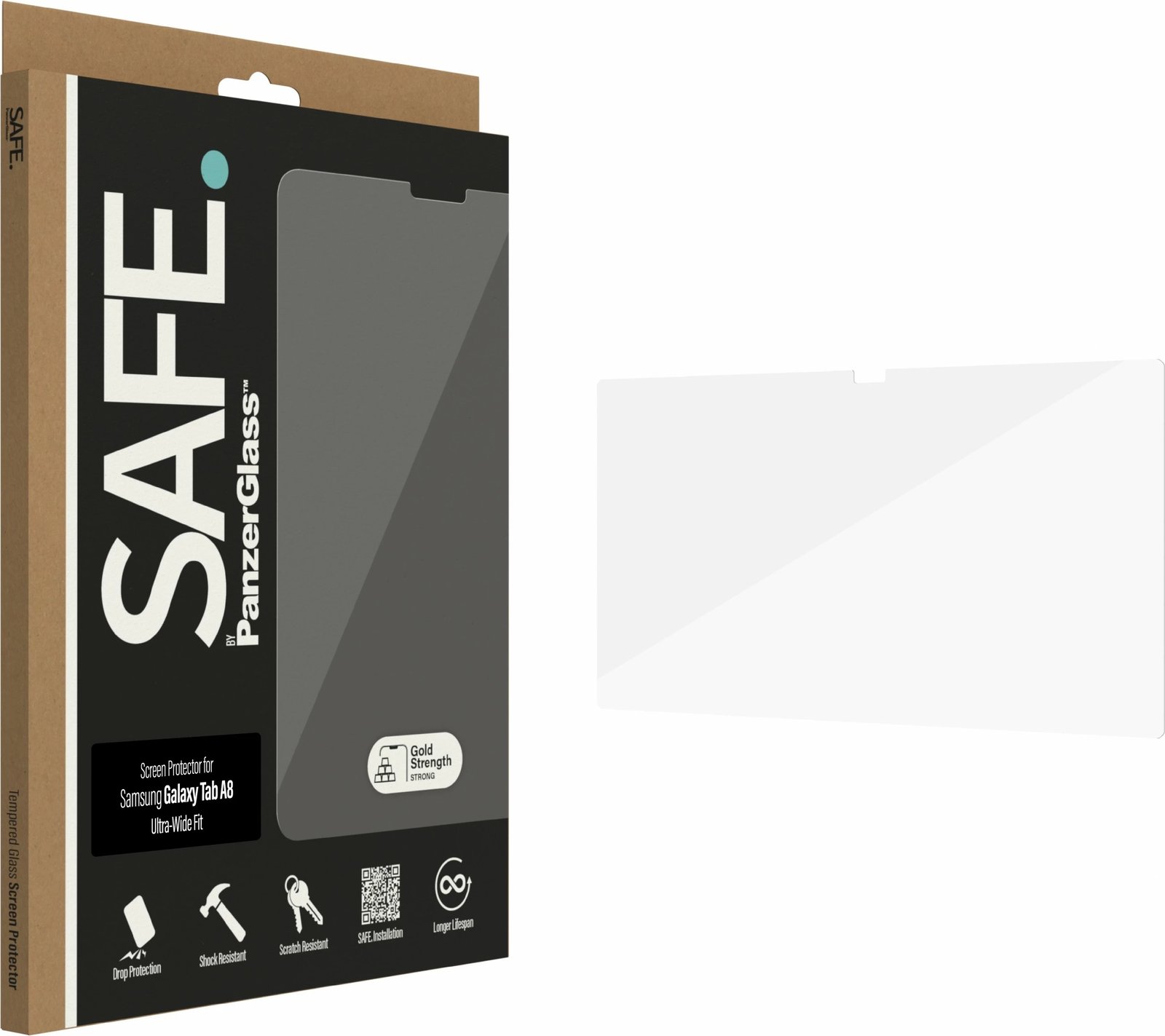 Mbrojtës ekrani PanzerGlass Samsung Galaxy Tab A8, transparent