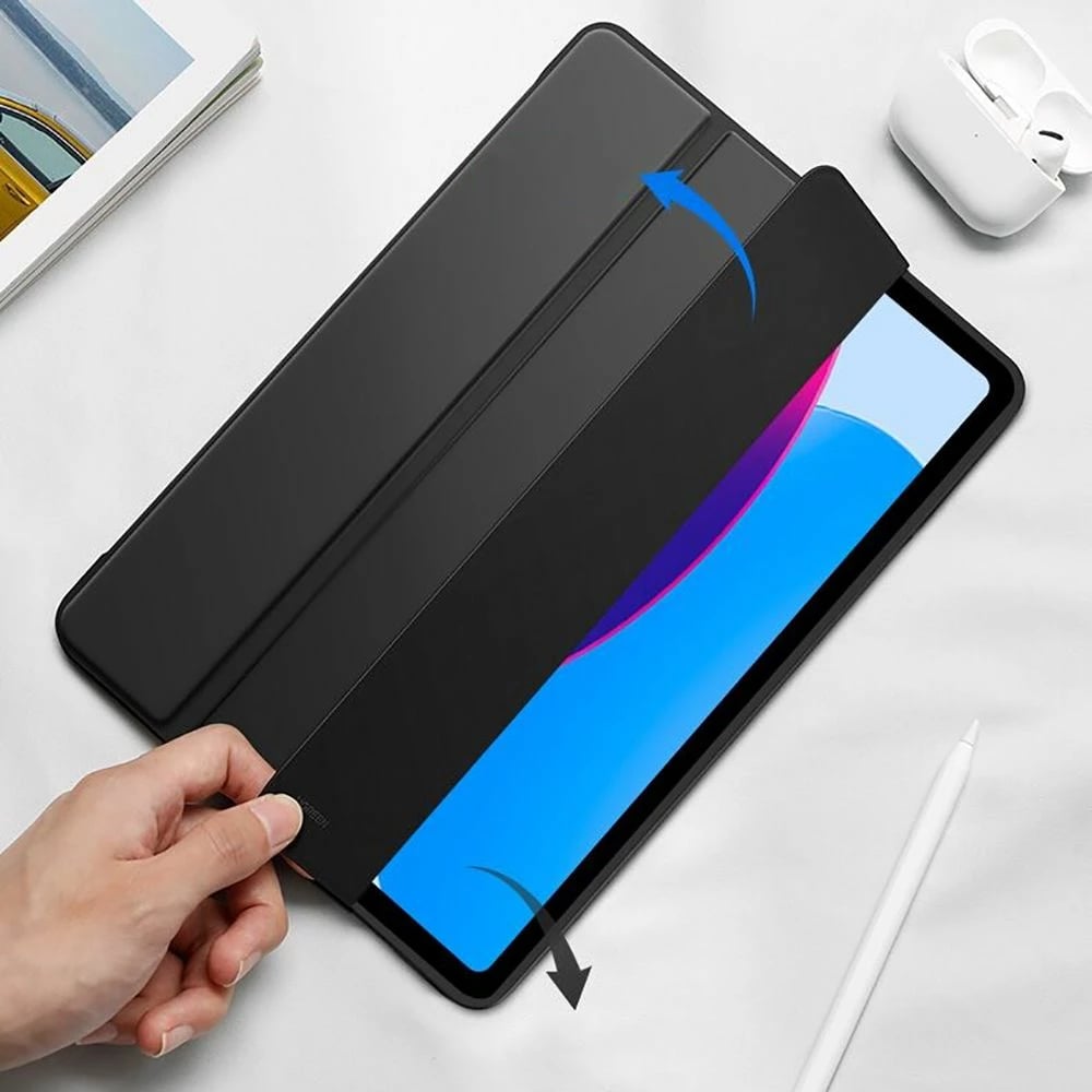 Mbështjellës Tech-Protect SmartCase për iPad 10.9" (2022), Gri e çelët