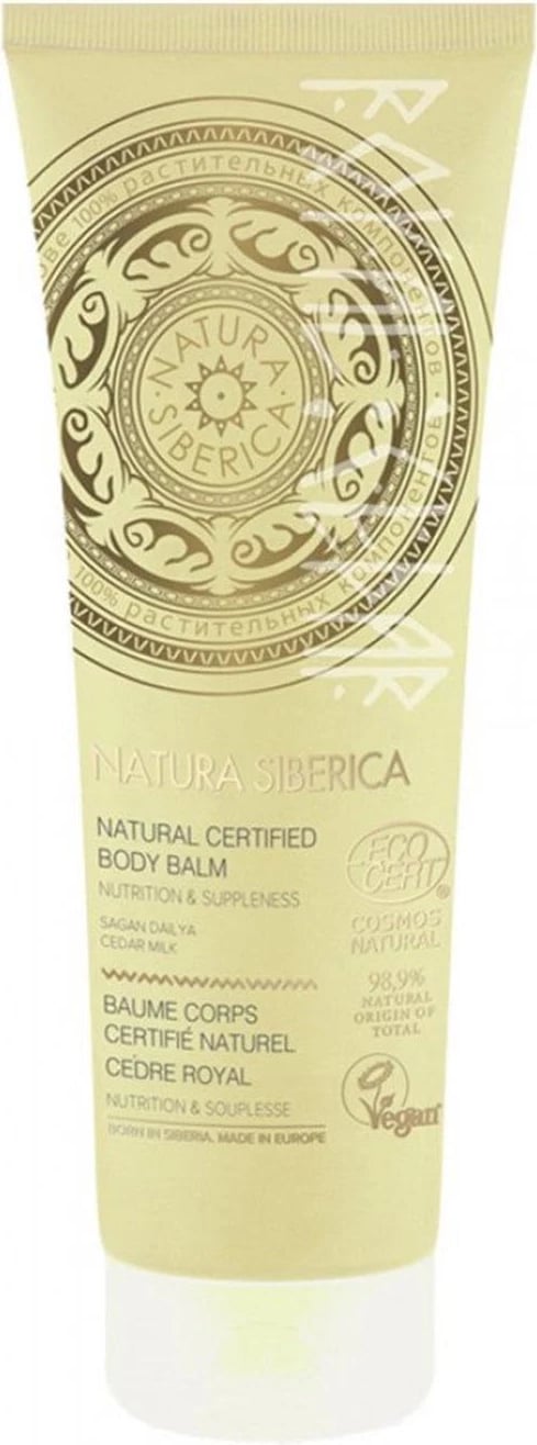 Balsam trupi unisex Natura Siberica Natural, 1 copë
