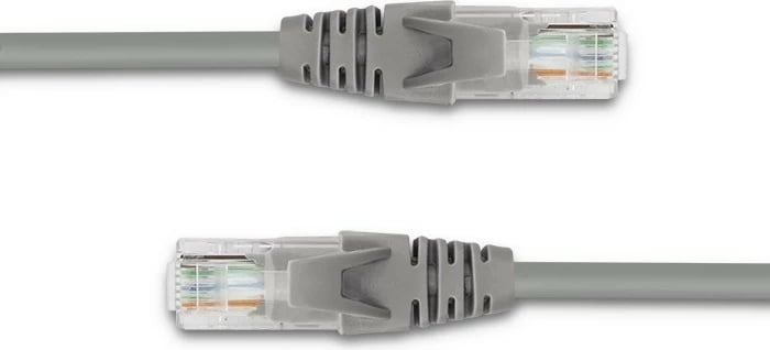Kabllo rrjeti Qoltec CAT5e, 5m, RJ-45, Gri