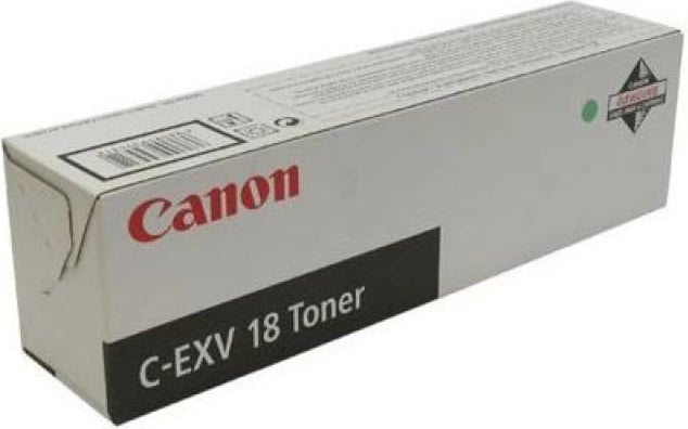 Toner Canon C-EXV 18, rendiment 5.5k–8.8k faqe, i zi