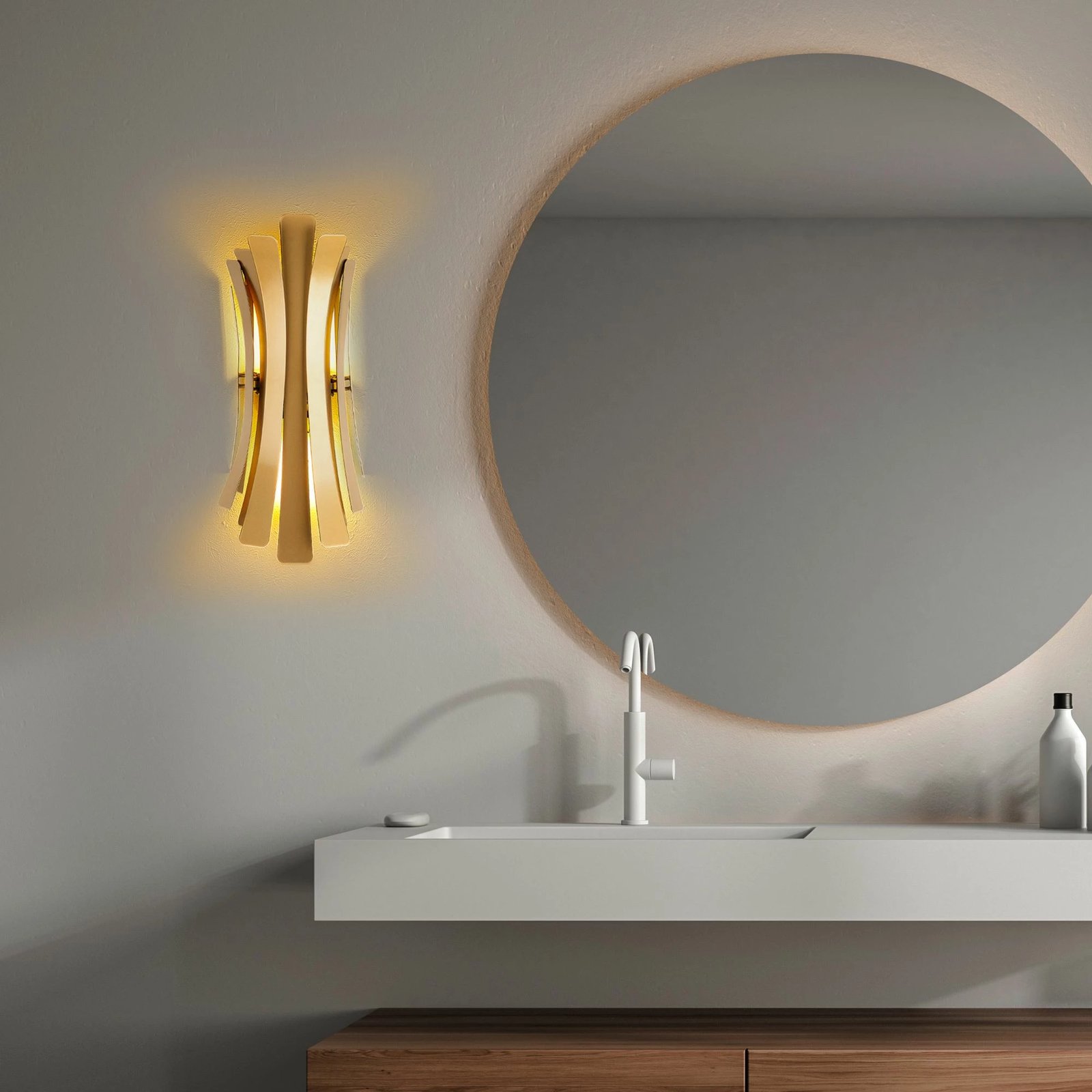 Llambë muri Opviq, Lınea - 15442, ngjyrë ari