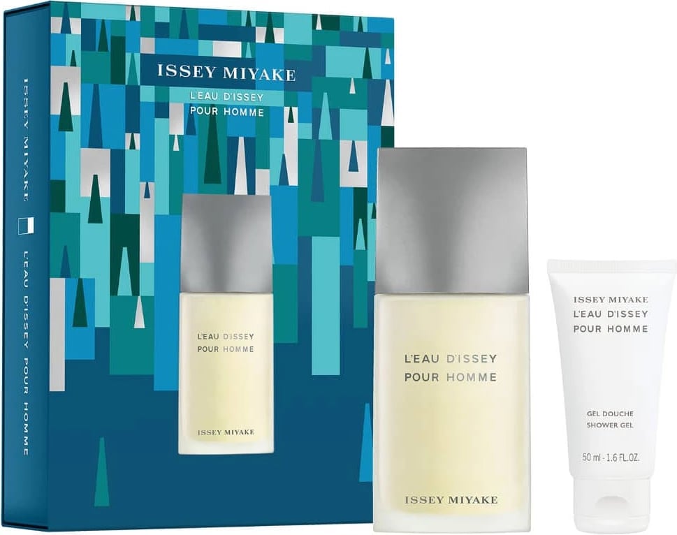 Set Eau de Toilette për meshkuj Issey Miyake L'Eau d'Issey Pour Homme 75ml + xhel dushi 50ml
