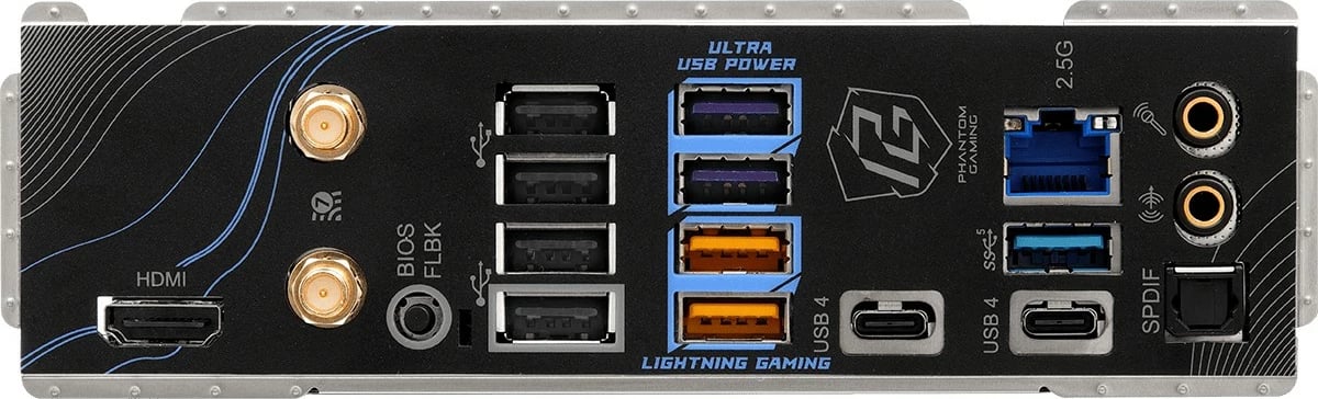 Pllakë amë ASRock X870 Riptide WiFi, Socket AM5, DDR5, 256 GB, e zezë