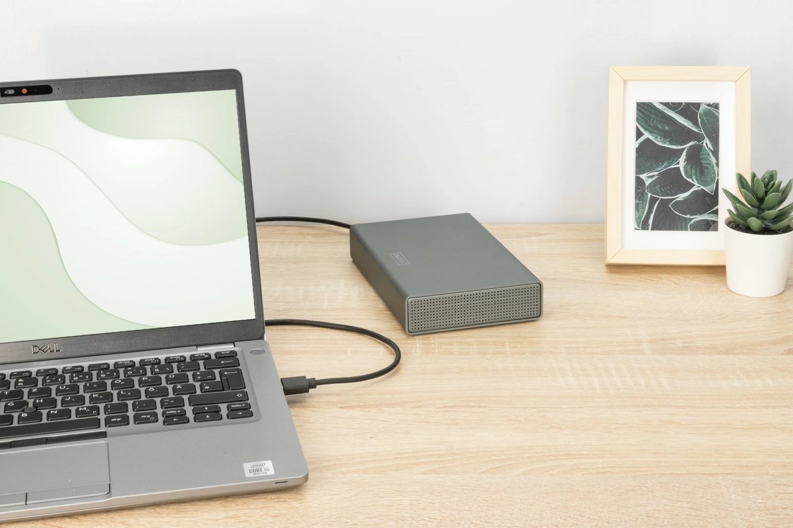 Kasë e jashtme për SSD/HDD, Digitus DA-71106-1, 2.5''/3.5'' SATA deri 16 TB, USB 3.0 5 Gbit/s, alumin, gri