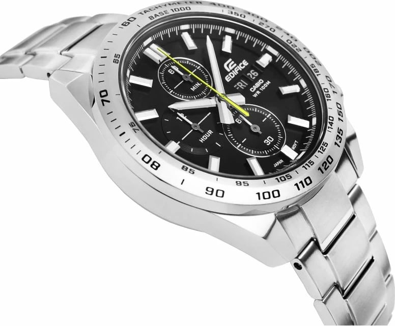 Orë dore për meshkuj Casio Edifice, argjend