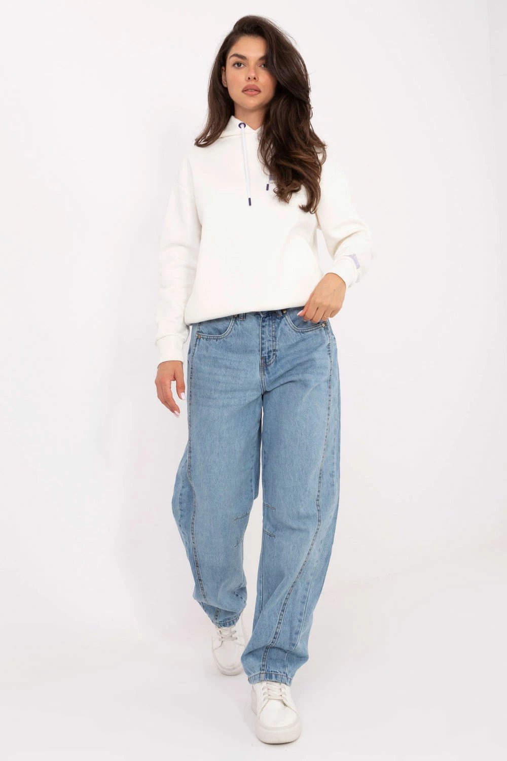 Jeans për femra Sublevel 218201, të kaltra