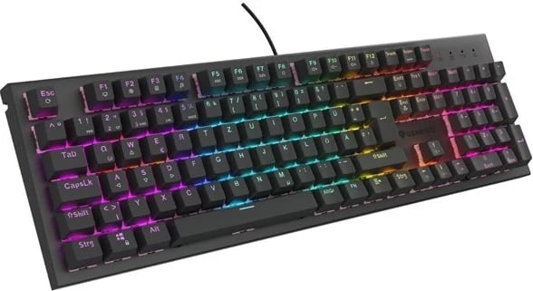 Tastierë gaming GENESIS THOR 303 DE, RGB, mekanike, Silent Switch, e zezë