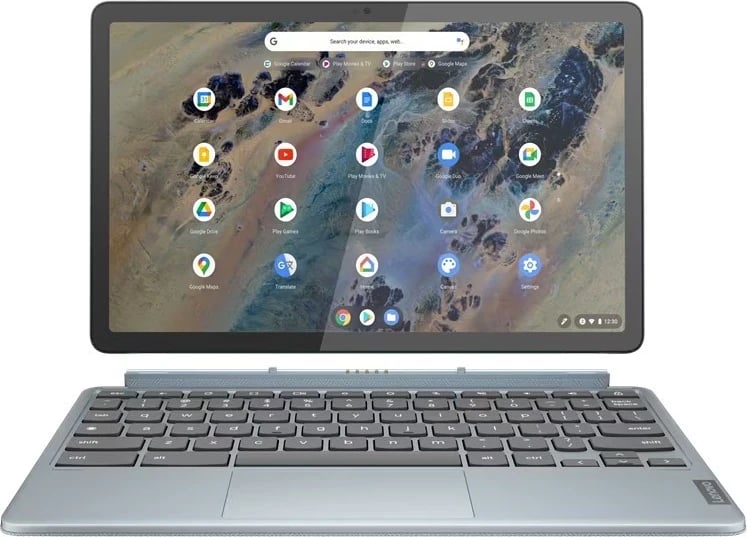 Laptop Lenovo Ideapad Duet 3, 10.95", Qualcomm Snapdragon 7c, 8GB RAM, 128GB, i kaltër