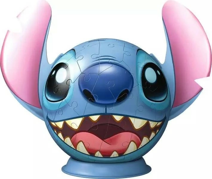 Puzzle 3D Ravensburger Disney Stitch, plastikë, 77 pjesë
