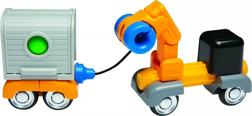 Set ndërtimi magnetik Magformers Stick-o, 26 pjesë, shumëngjyrësh