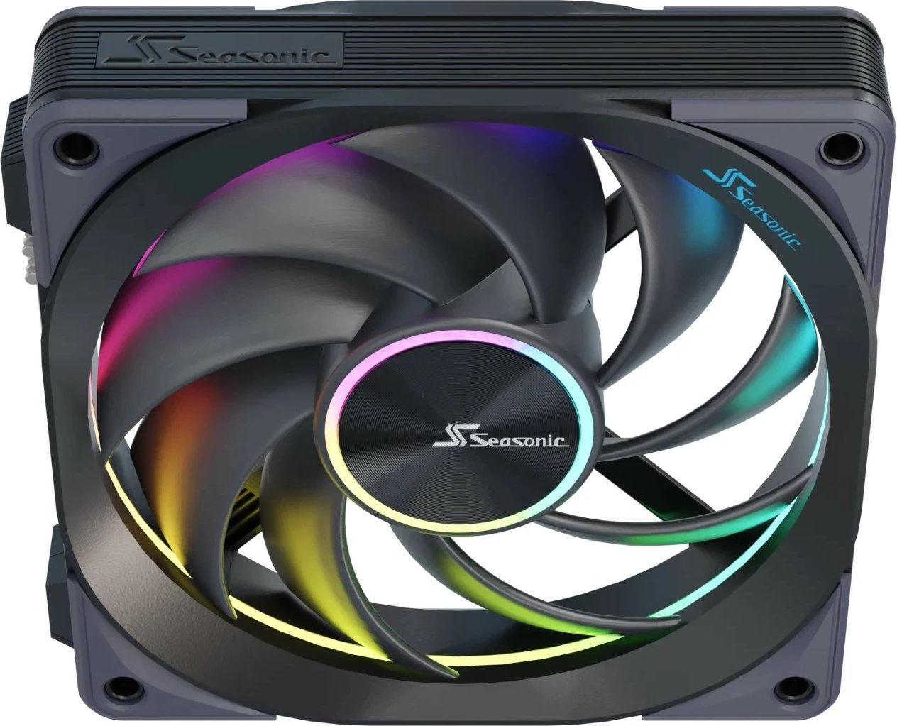 Ventilator kase Sea Sonic MagFlow 1225PWM ARGB 120mm, i zi
