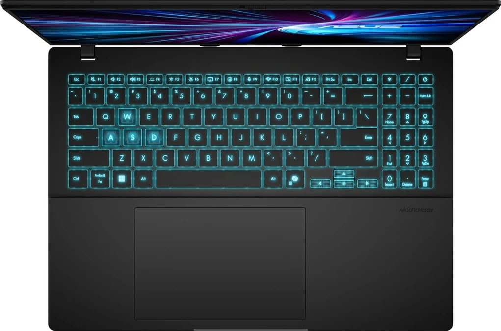 Laptop ASUS V16 V3607VH-RP020, 16", Intel Core 5 210H, 16 GB RAM, 512 GB SSD, NVIDIA RTX 5050, e zezë