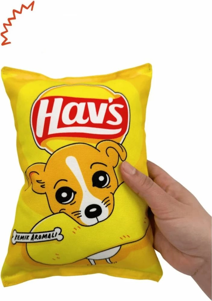 Lodër për qen, Havhav 1007, Paws & Whiskers, e verdhë