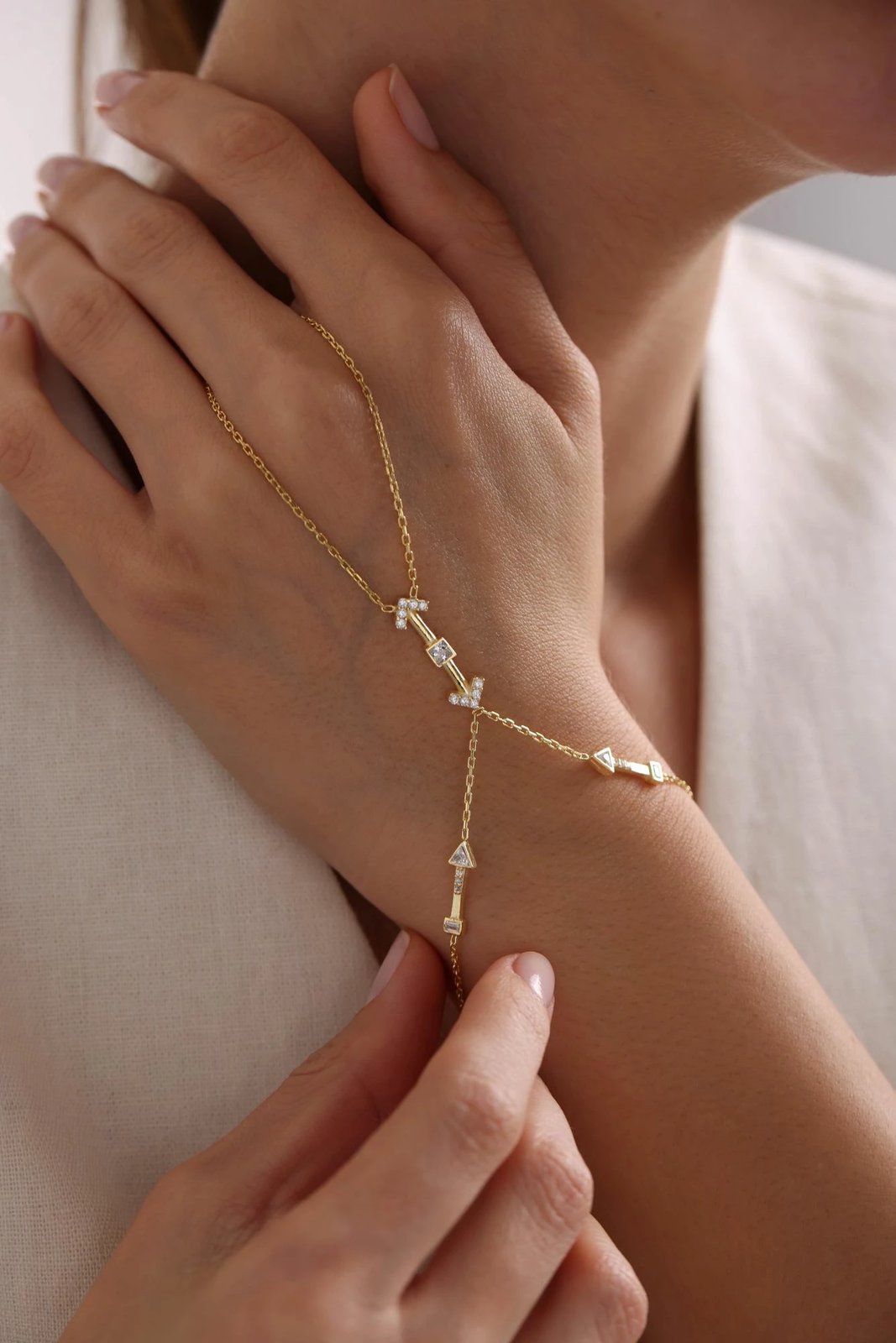 Byzylyk argjendi i artë me zirkon, Jumeon, NRZ1000037