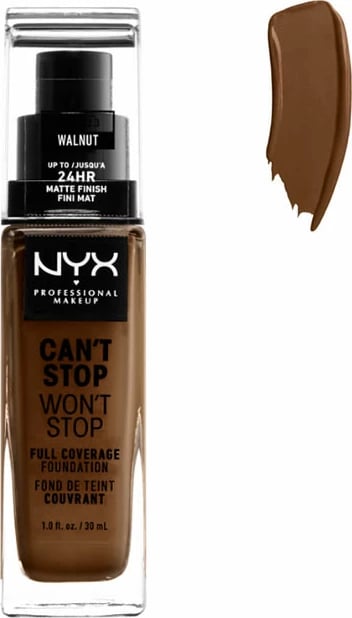 Fondatinë NYX Can’t Stop Won’t Stop Walnut 30ml
