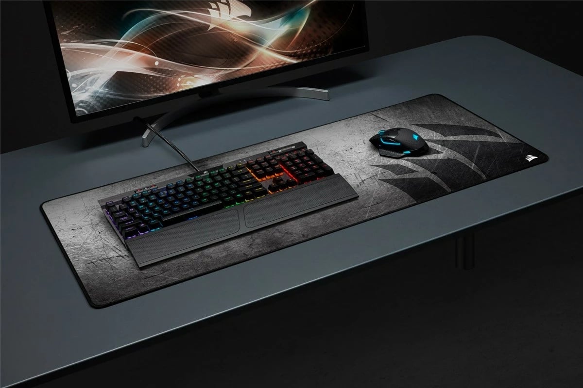 Mauspad Corsair MM350 Pro Extended XL, 930x400mm, 4mm, zi/gri