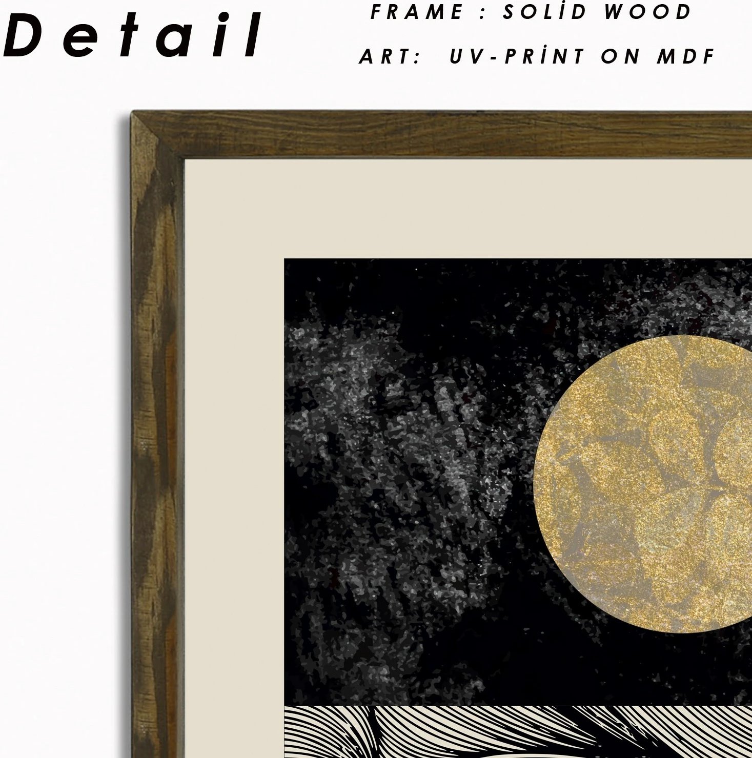 Pikturë dekorative me kornizë MDF (3 copë), Wallity, EMN017