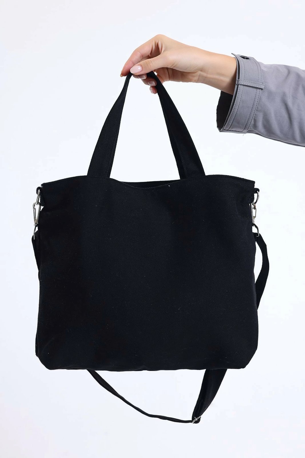 Çantë tote Zoozie Bags, 2063, ngjyrë e zezë