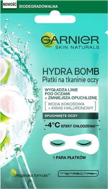 Garnier Moisture + Smoothness Smoothing Textile Eye Mask