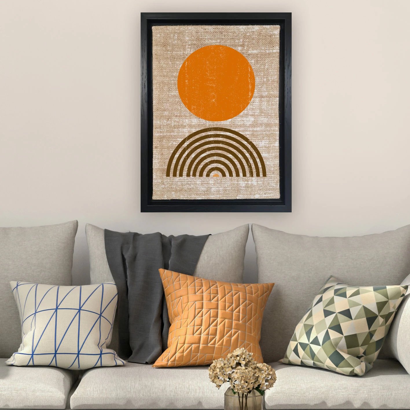 Pikturë dekorative në kanavacë, shumëngjyrëshe, Wallity, LSJ61803389464 - 4666, 46x66cm